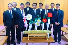 岐阜県知事訪問　六日祭り