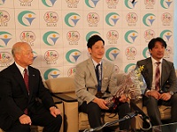 ソチ五輪銅メダリスト平岡選手報告会