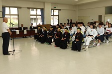 全国大会出場者激励会（スポーツ）