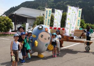 東京2020オリンピック・パラリンピック選手村ビレッジプラザ木材提供出発式