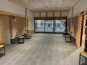 郡上八幡まちなみ交流館1階憩いの広場